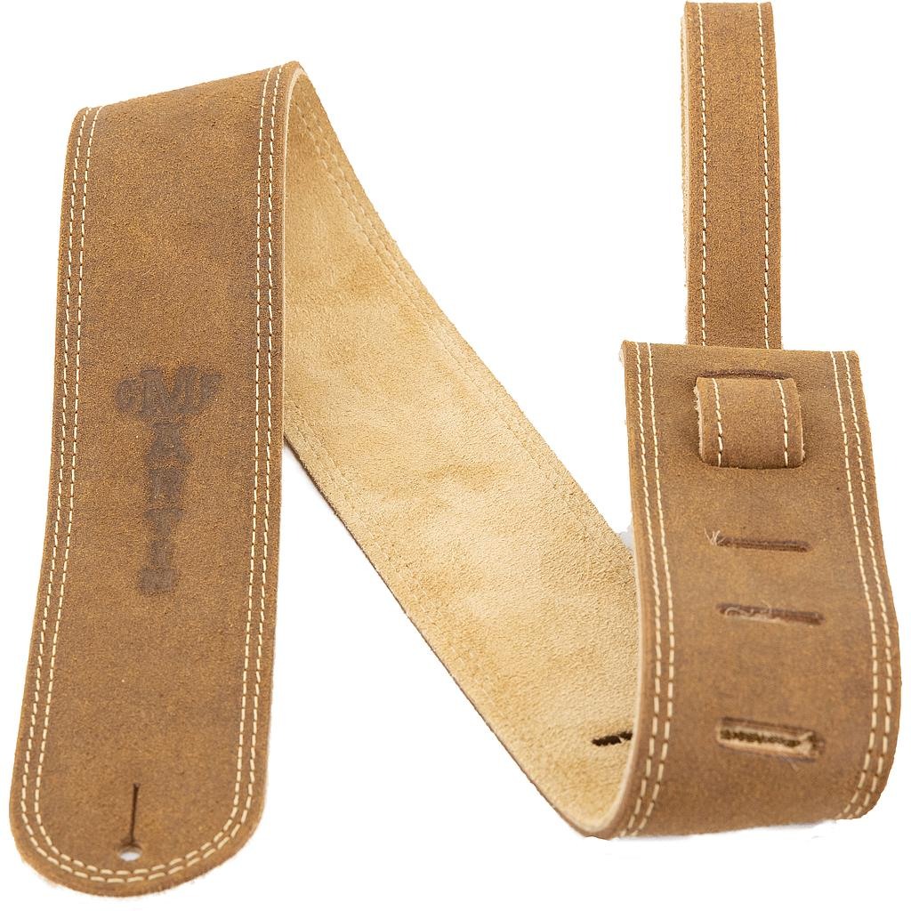 Martin Gitarrengurt Ball Leather/Suede distressed