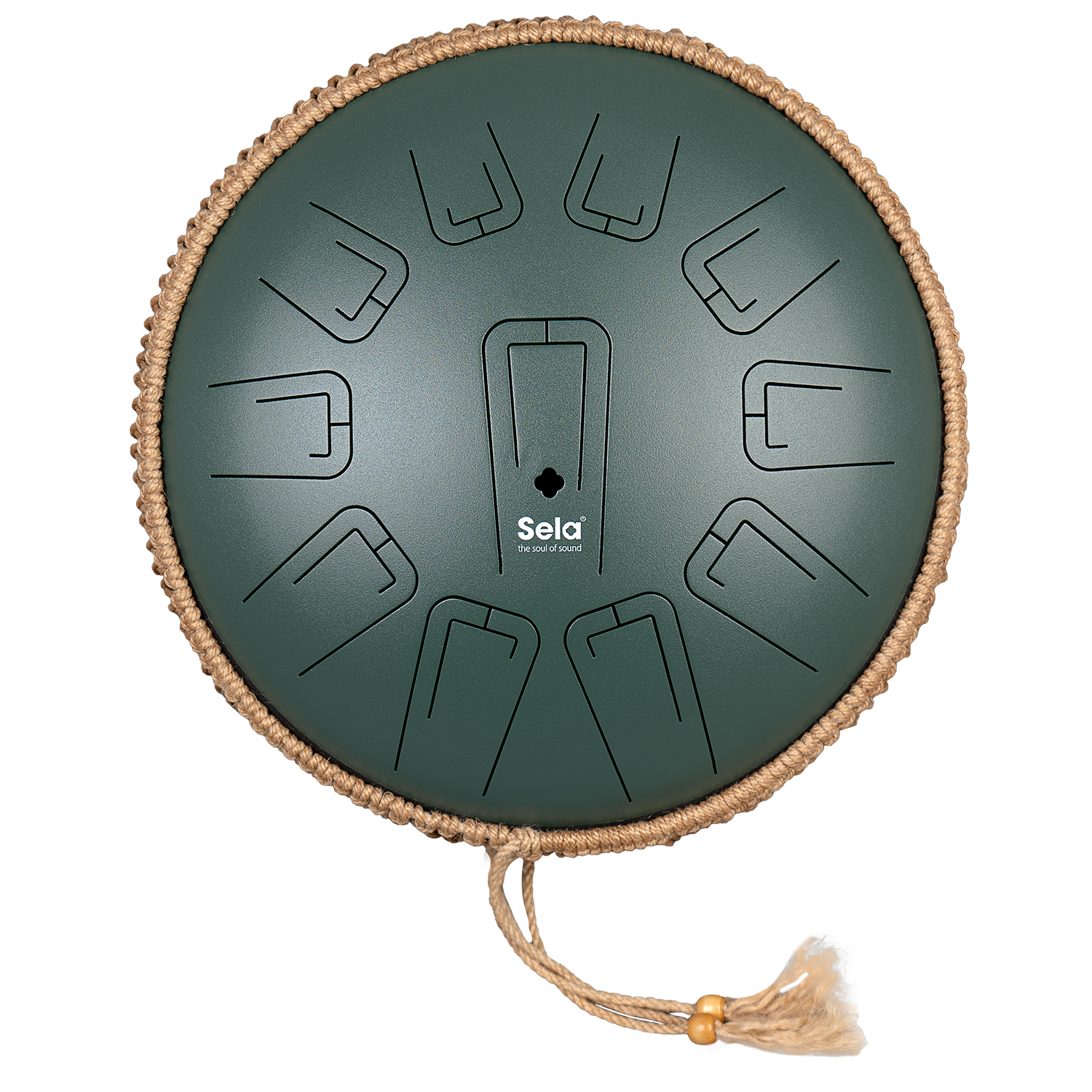 Sela Unity Tongue Drum 13" C Dur Green 432 Hz