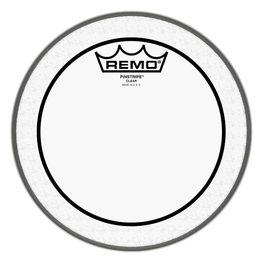 REMO 10" Pinstripe clear