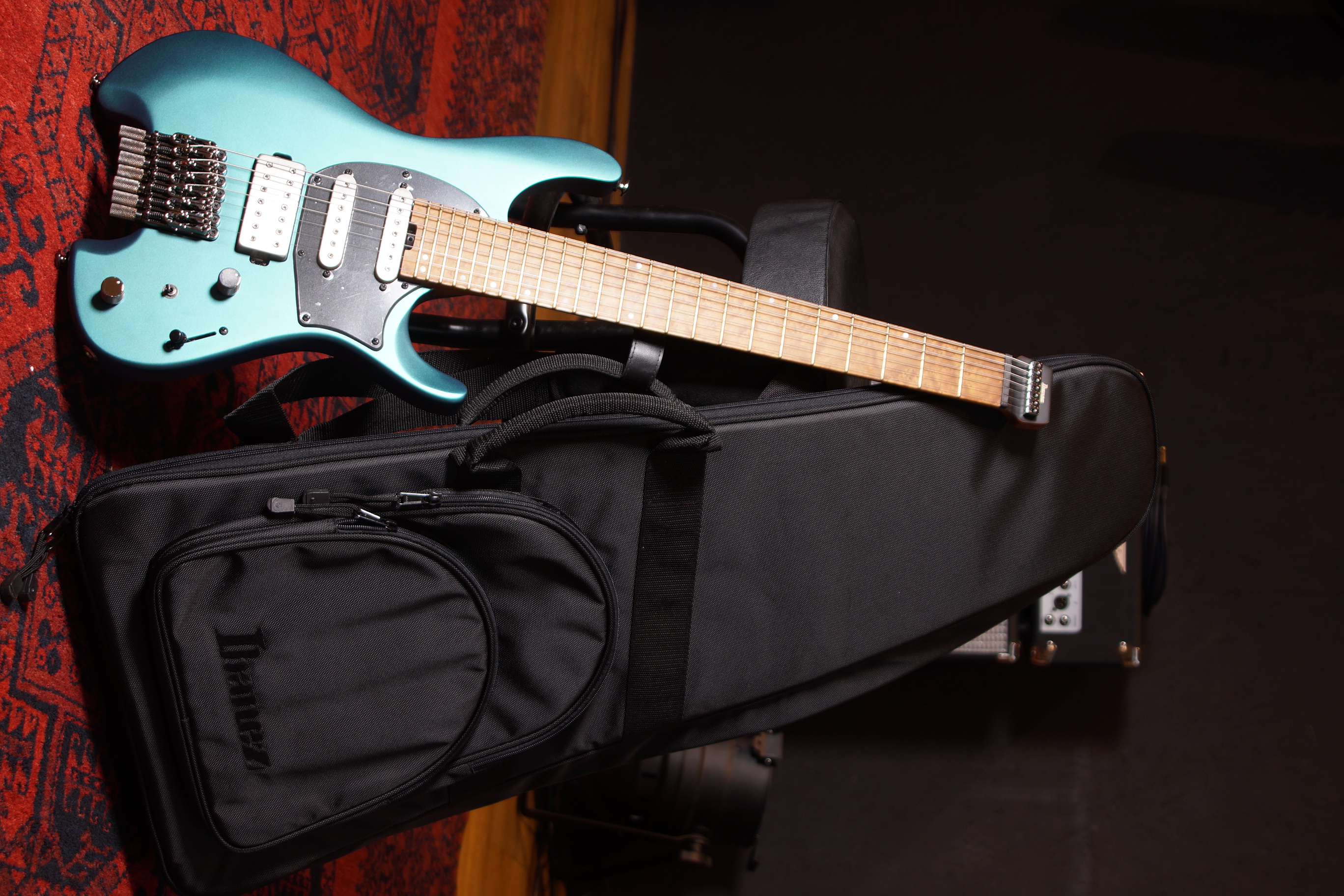 Ibanez Q547-BMM Quest 7-String Blue Chameleon Metallic Matte - B-Stock