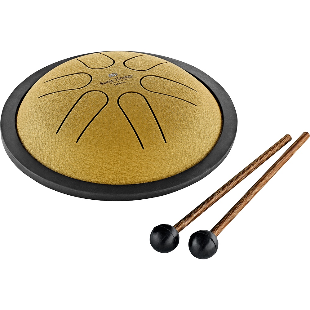 MEINL Sonic Energy Mini Steel Tongue Drum - B Major - Gold