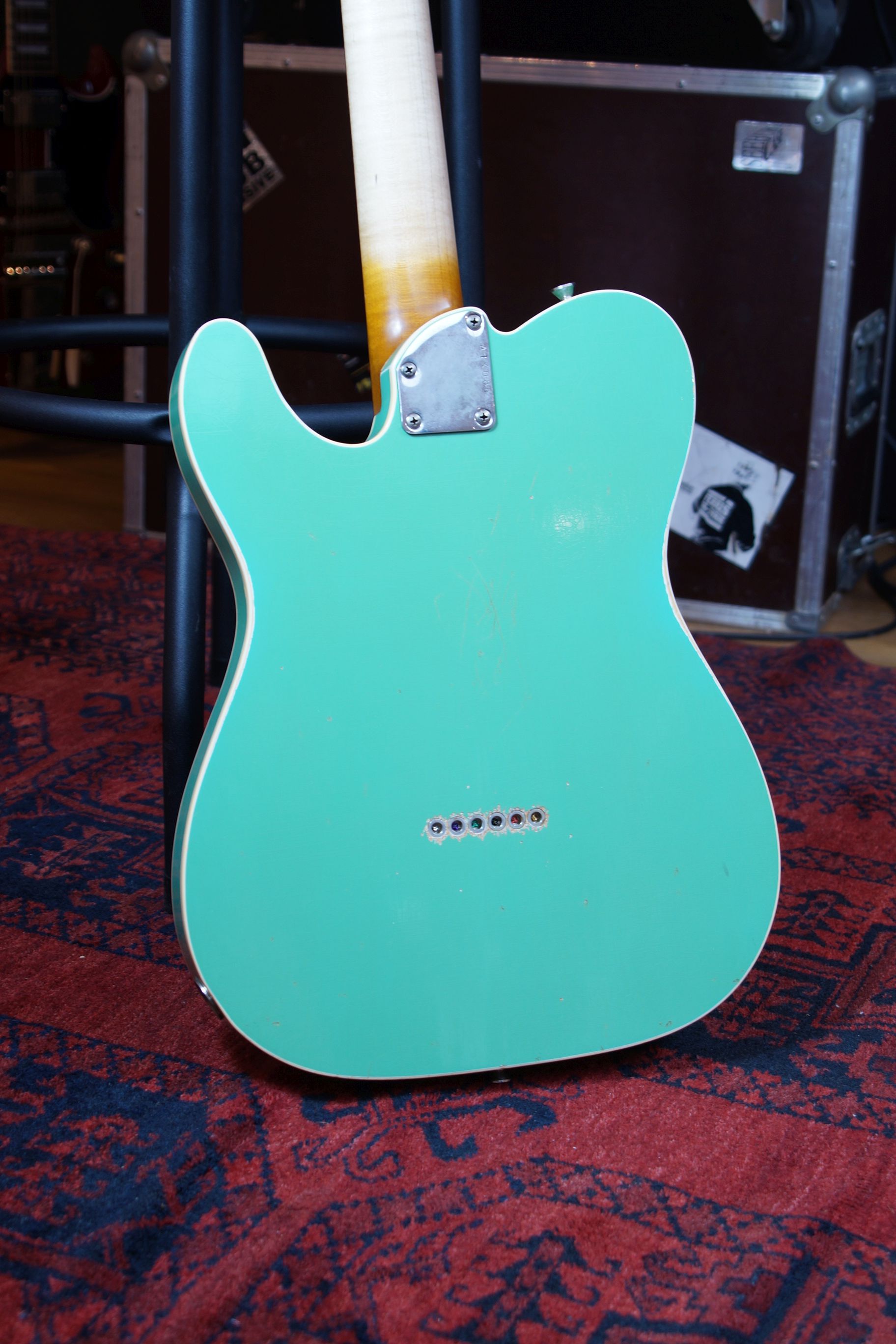 Atkin Electric T-68 The Sixty-Eight aged Nitro Seafoam Green/White back