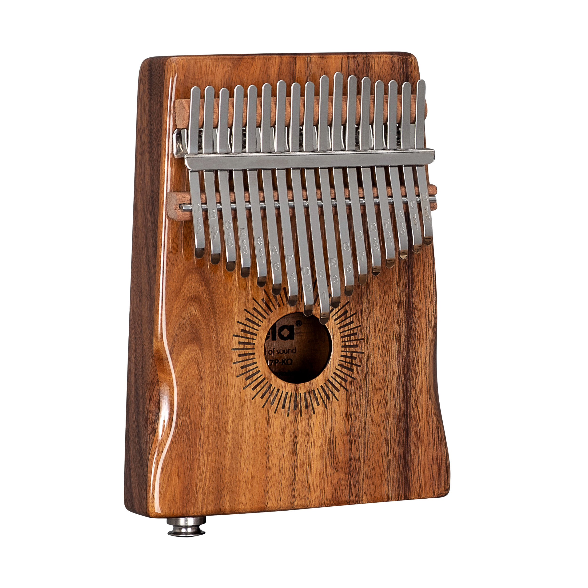 Sela Kalimba 17 Koa mit Tonabnehmer