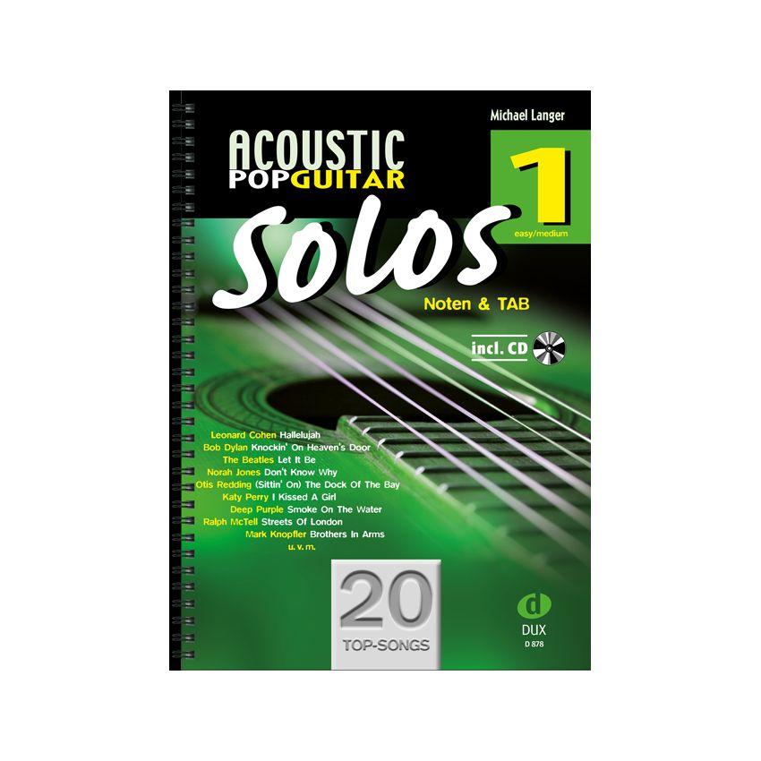 Acoustic Pop Guitar - Solos Band 1 (+Online Audio)