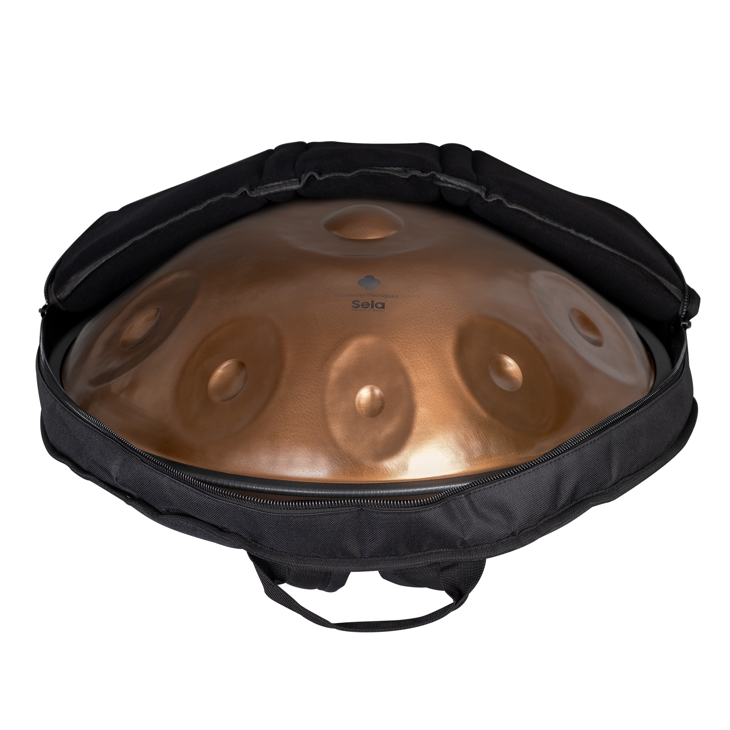 SELA SE 340 Harmony Handpan D Kurd 10 Ember Steel