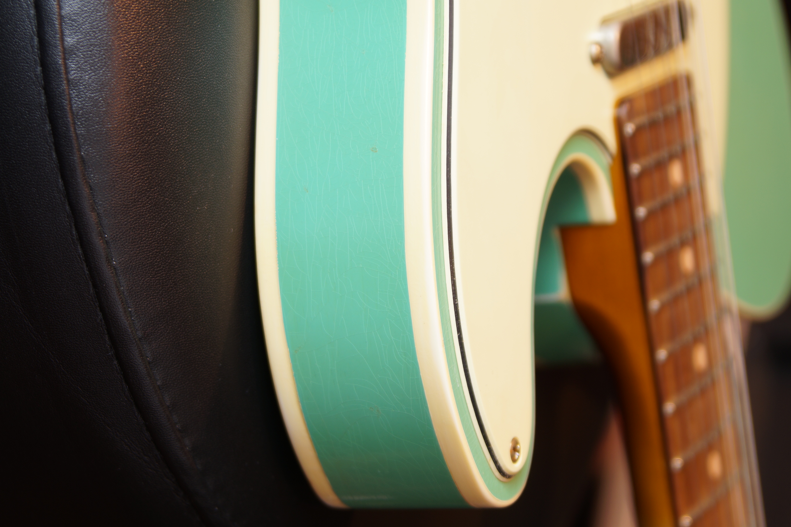 Atkin Electric T-68 The Sixty-Eight aged Nitro Seafoam Green