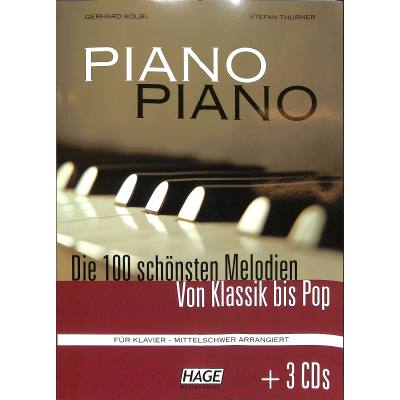 Piano Piano Band 1 mittelschwer (+3 CD's)