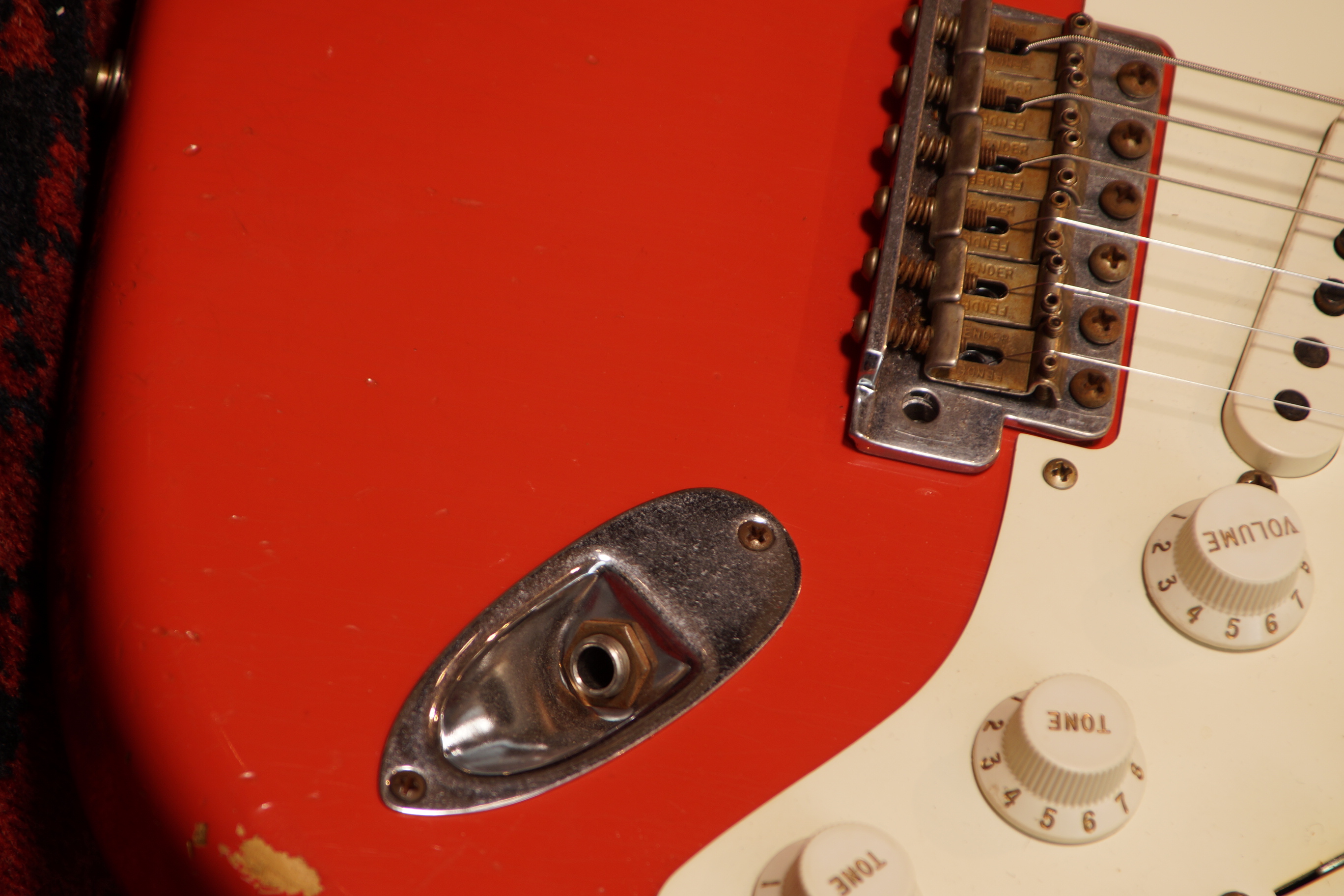 Fender Custom Shop Stratocaster 1956 Fiesta Red Relic BJ.2013 Gebraucht