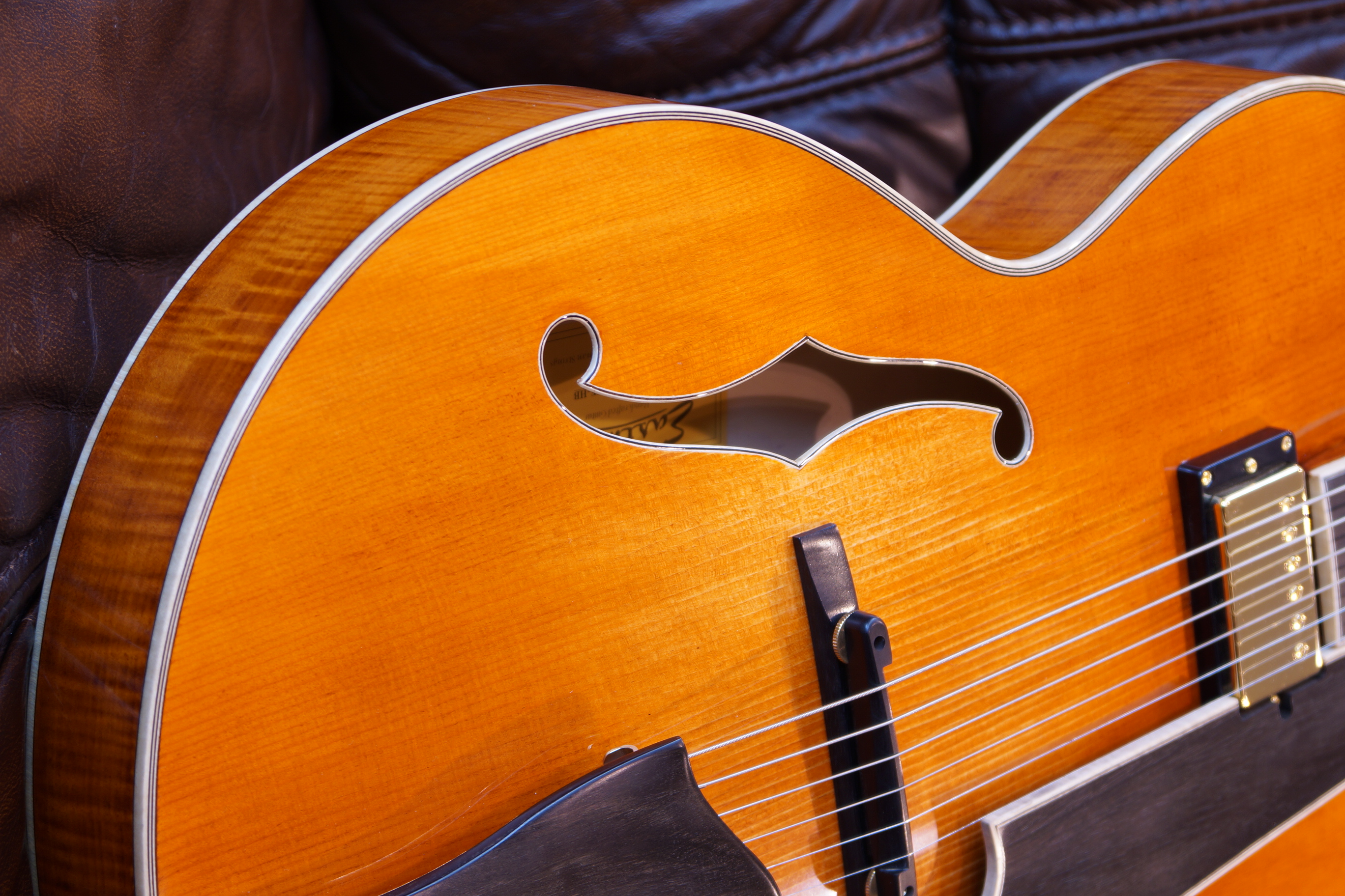 Eastman AR580CE-HB Archtop Honeyburst