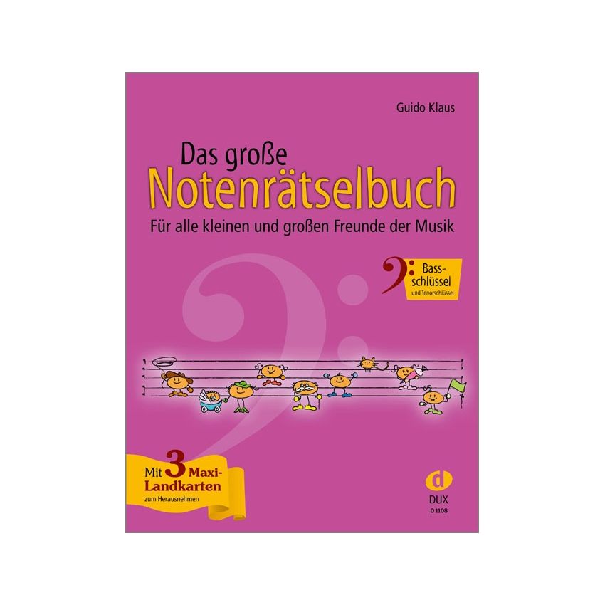 Das große Notenrätselbuch - Bassschlüssel