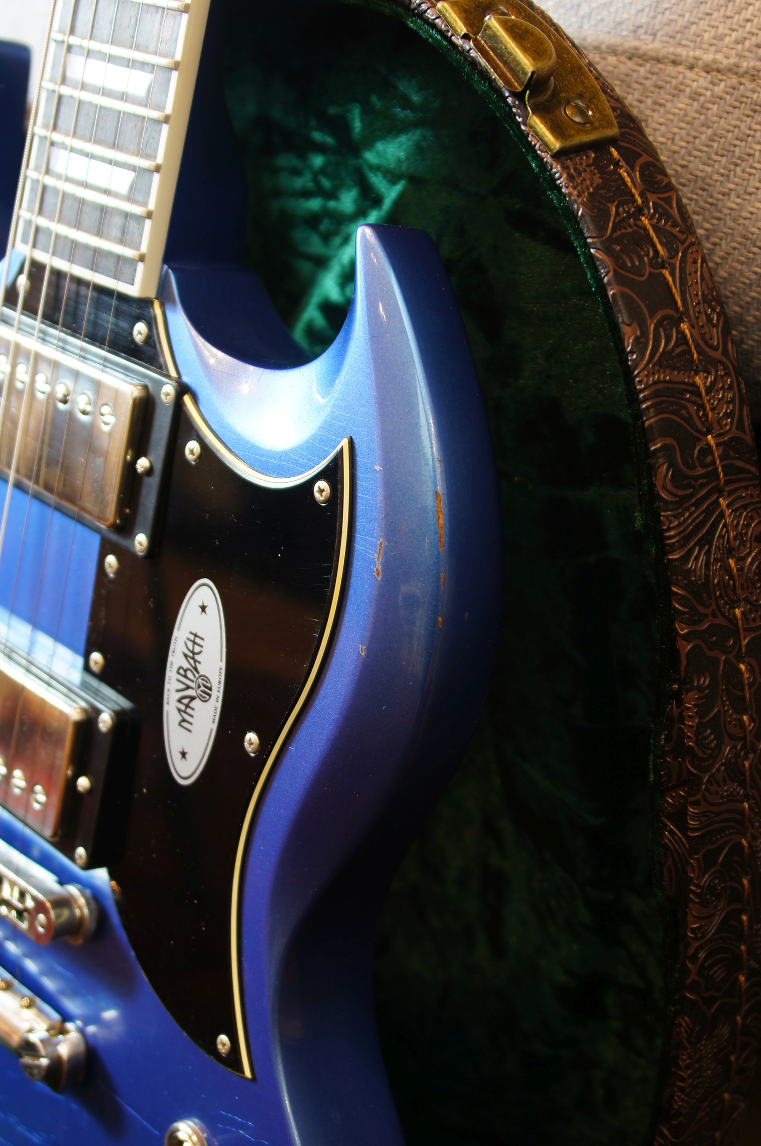 Maybach Albatroz 65-2 Pelham Blue Aged