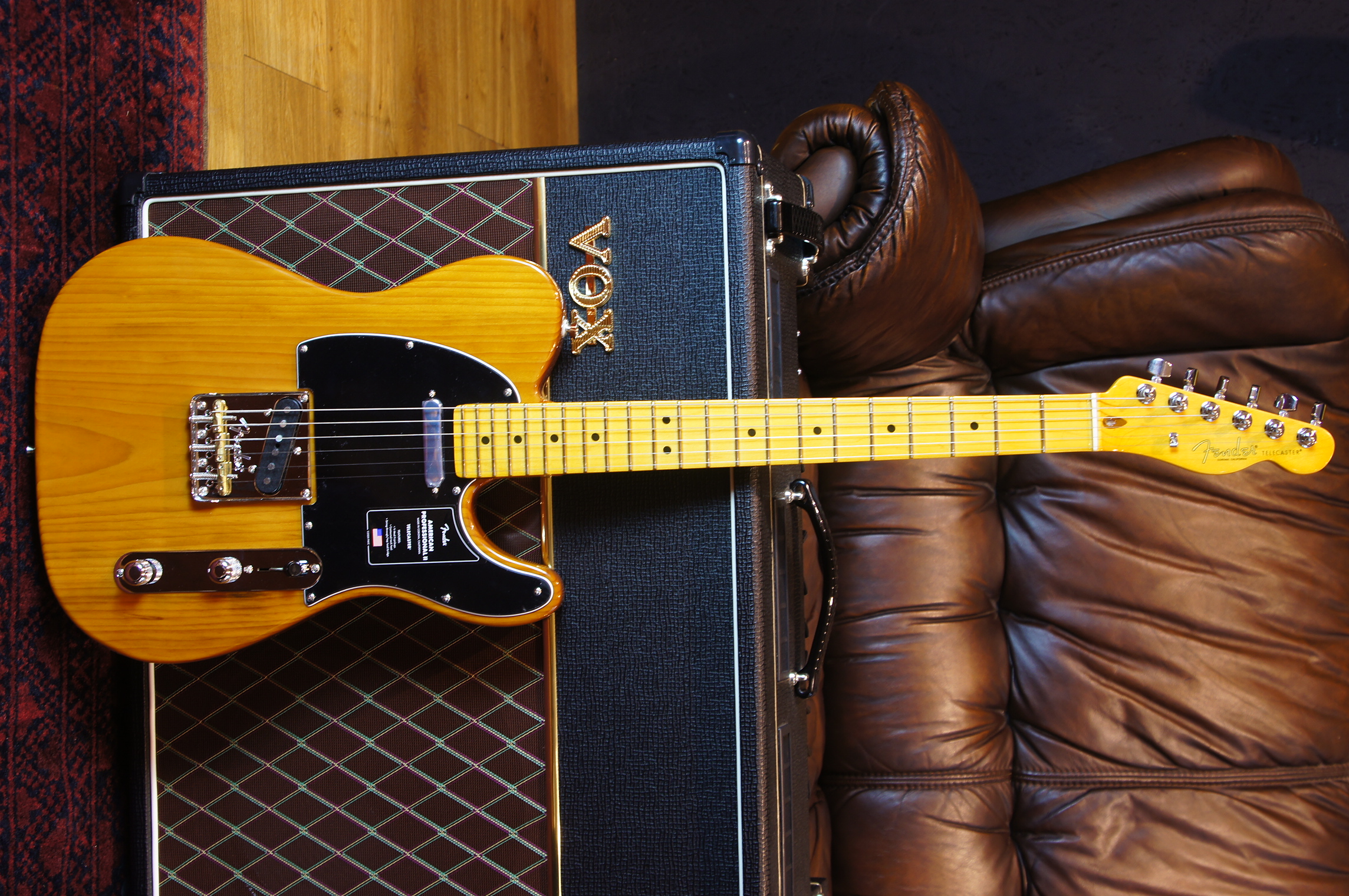 Fender American Pro II Telecaster MN RST Pine