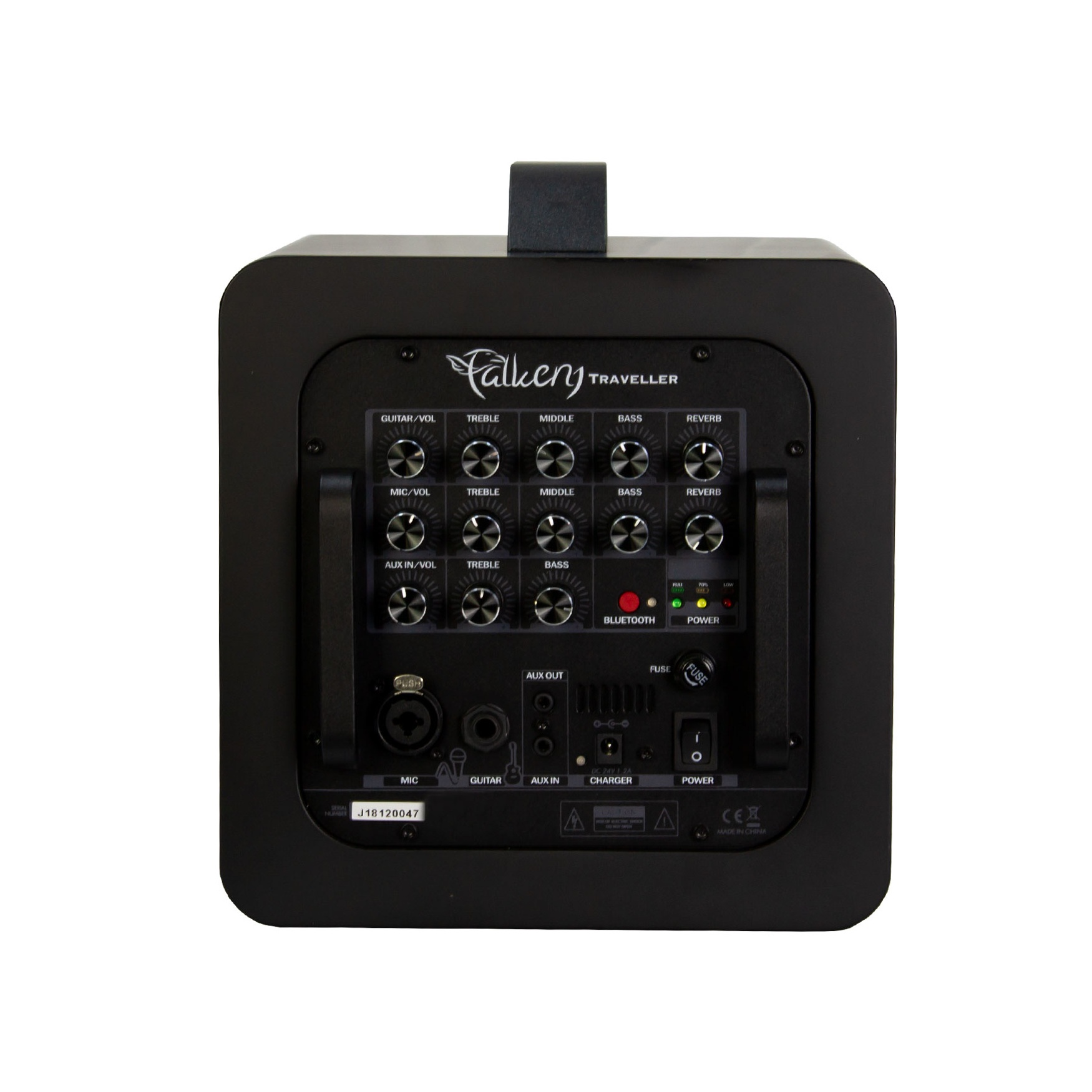 Falken 1 Traveller Akku-Verstärker schwarz, inklusive Tasche