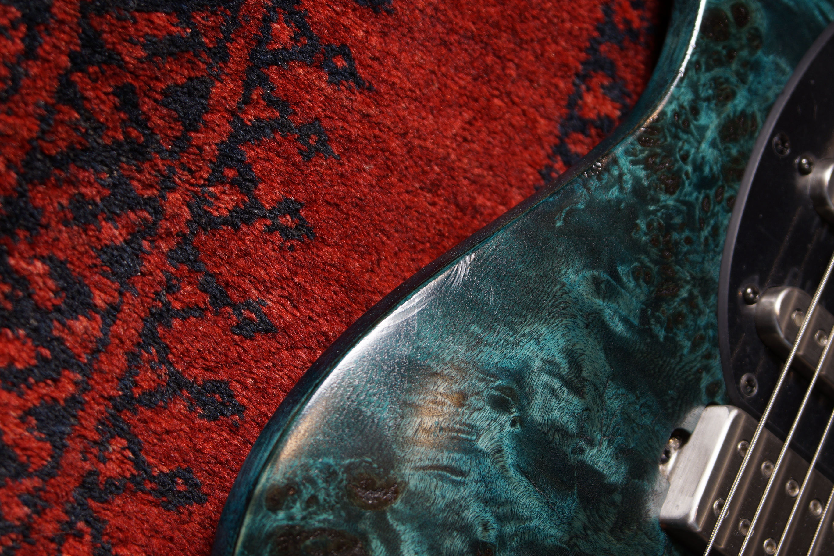 Ibanez Quest Q547PB-COL Cosmic Blue Low Gloss inklusive Tasche B-Ware