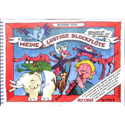 Meine lustige Blockflöte - barocke Griffweise