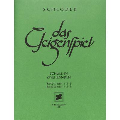 Schloder - Das Geigenspiel Band 2 Heft 2