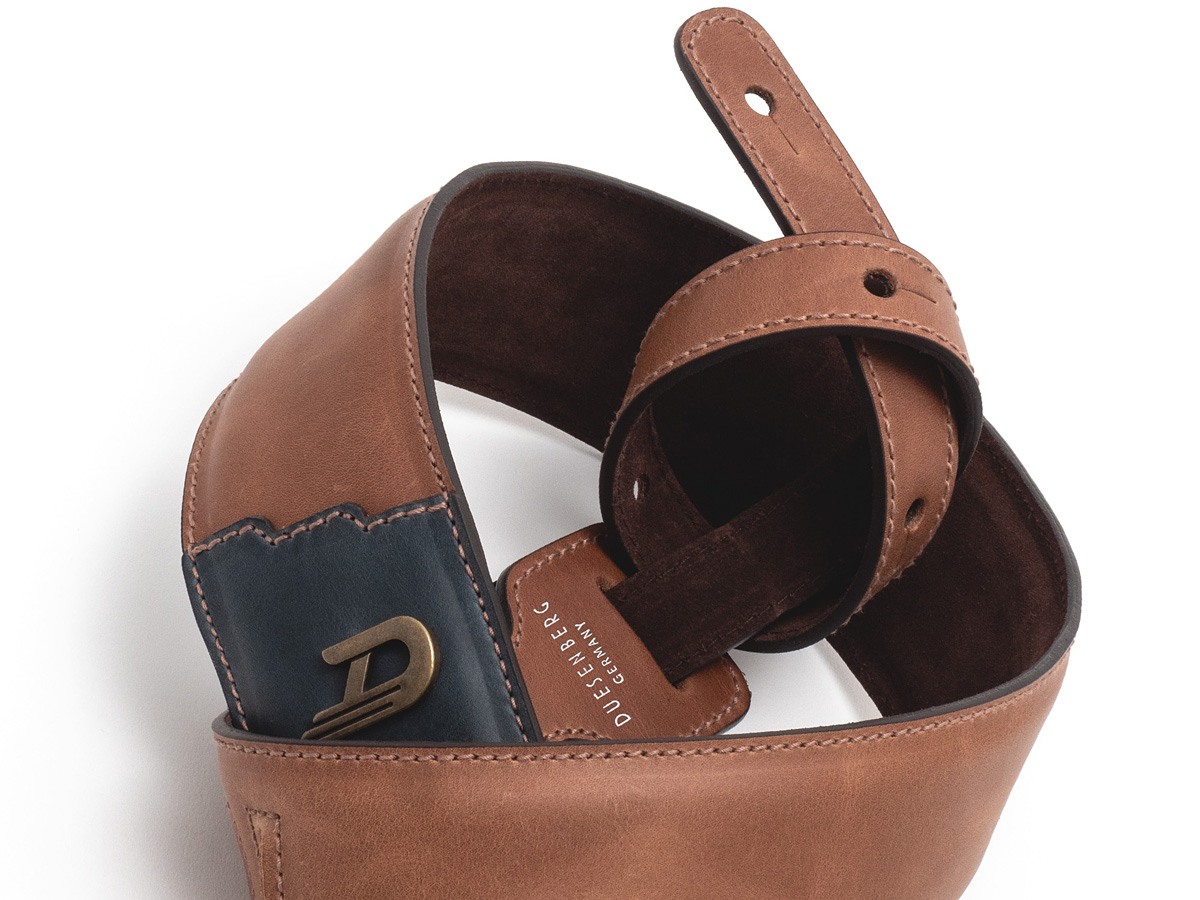Duesenberg Gitarrengurt 3-Step Strap Custom Brown