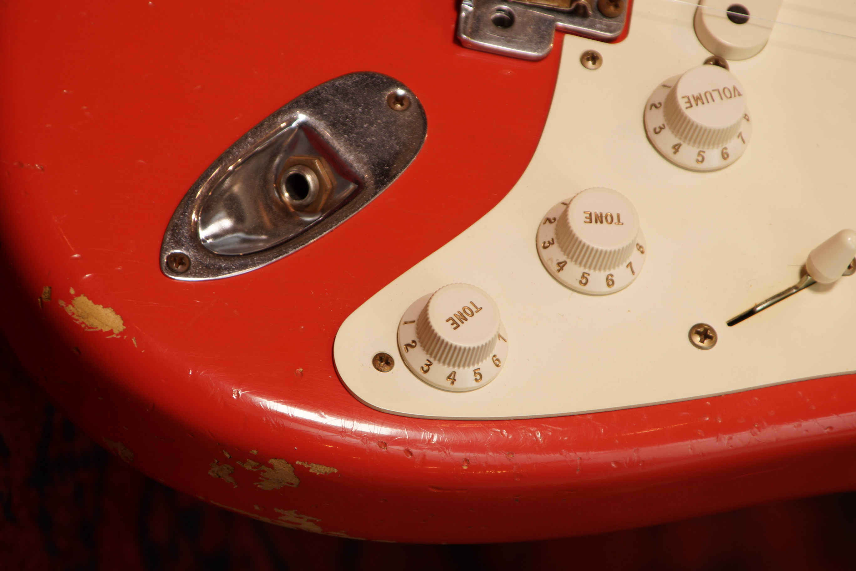Fender Custom Shop Stratocaster 1956 Fiesta Red Relic BJ.2013 Gebraucht