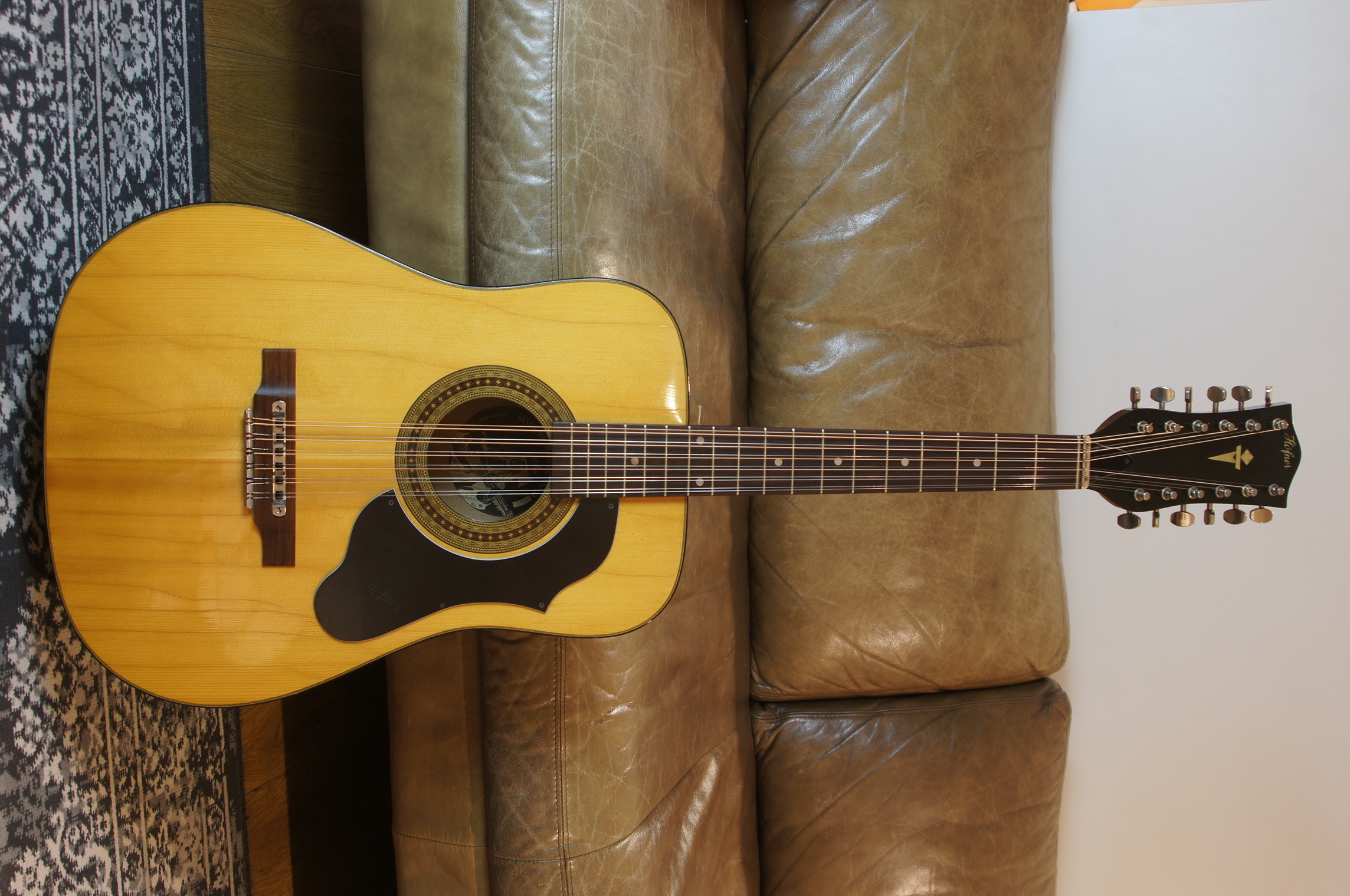 Höfner 12-String Baujahr 1971 mit Koffer - gebraucht
