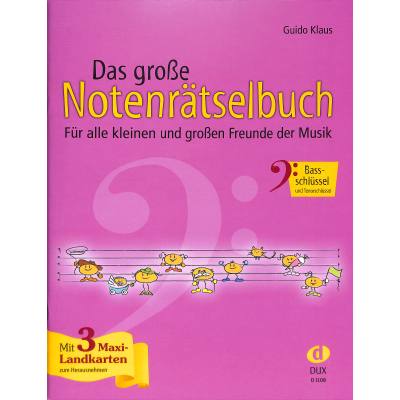 Das große Notenrätselbuch - Bassschlüssel
