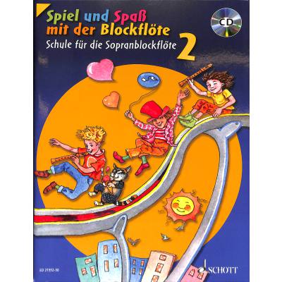 Spiel und Spaß mit der Blockflöte Band 2 - Schule (+CD)