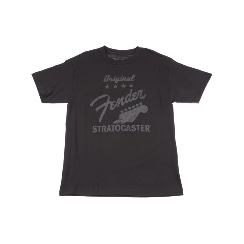 Fender Original Strat T-Shirt L Charcoal