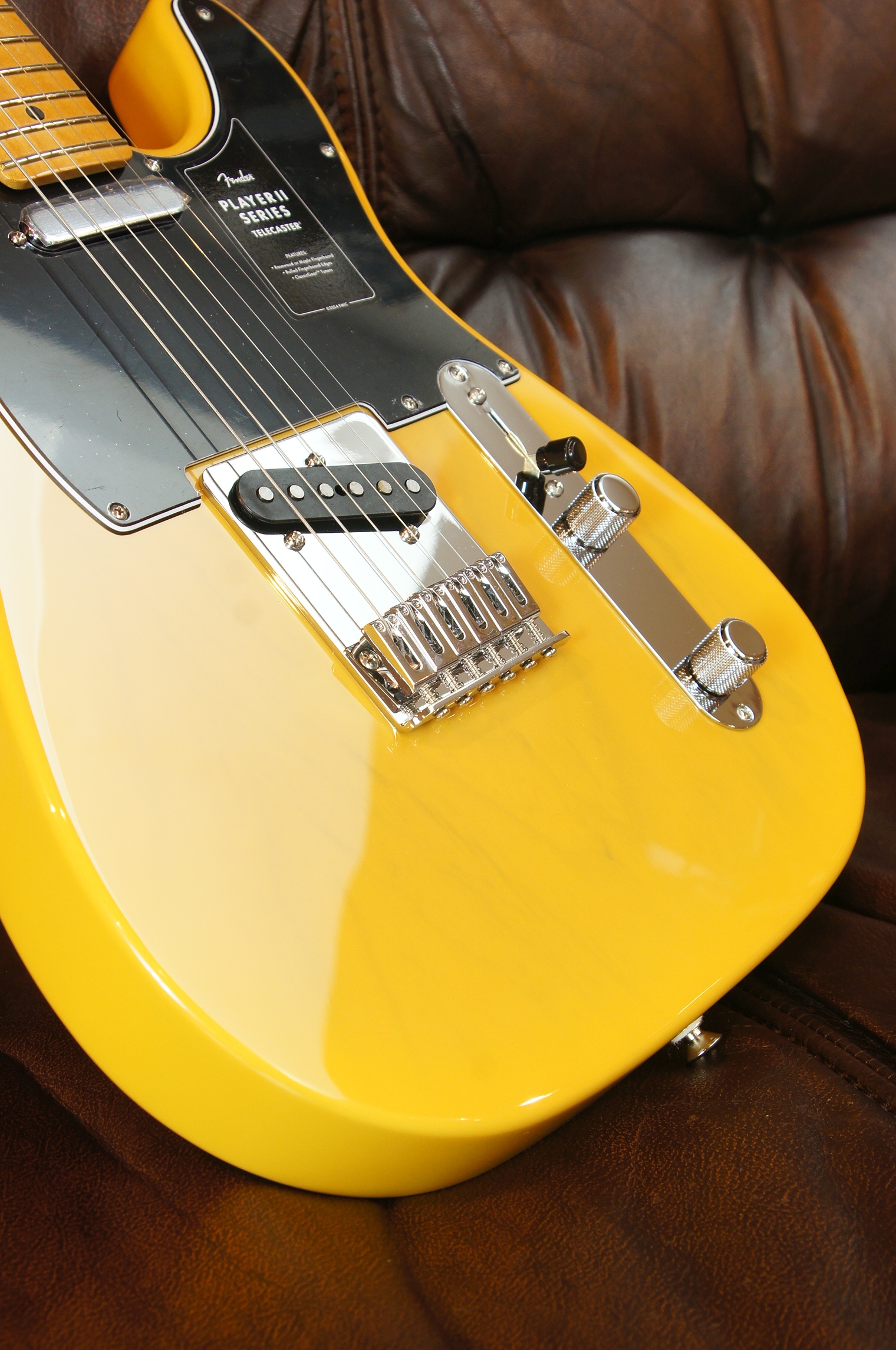 Fender Player II Telecaster®, Maple Fingerboard, Butterscotch Blonde