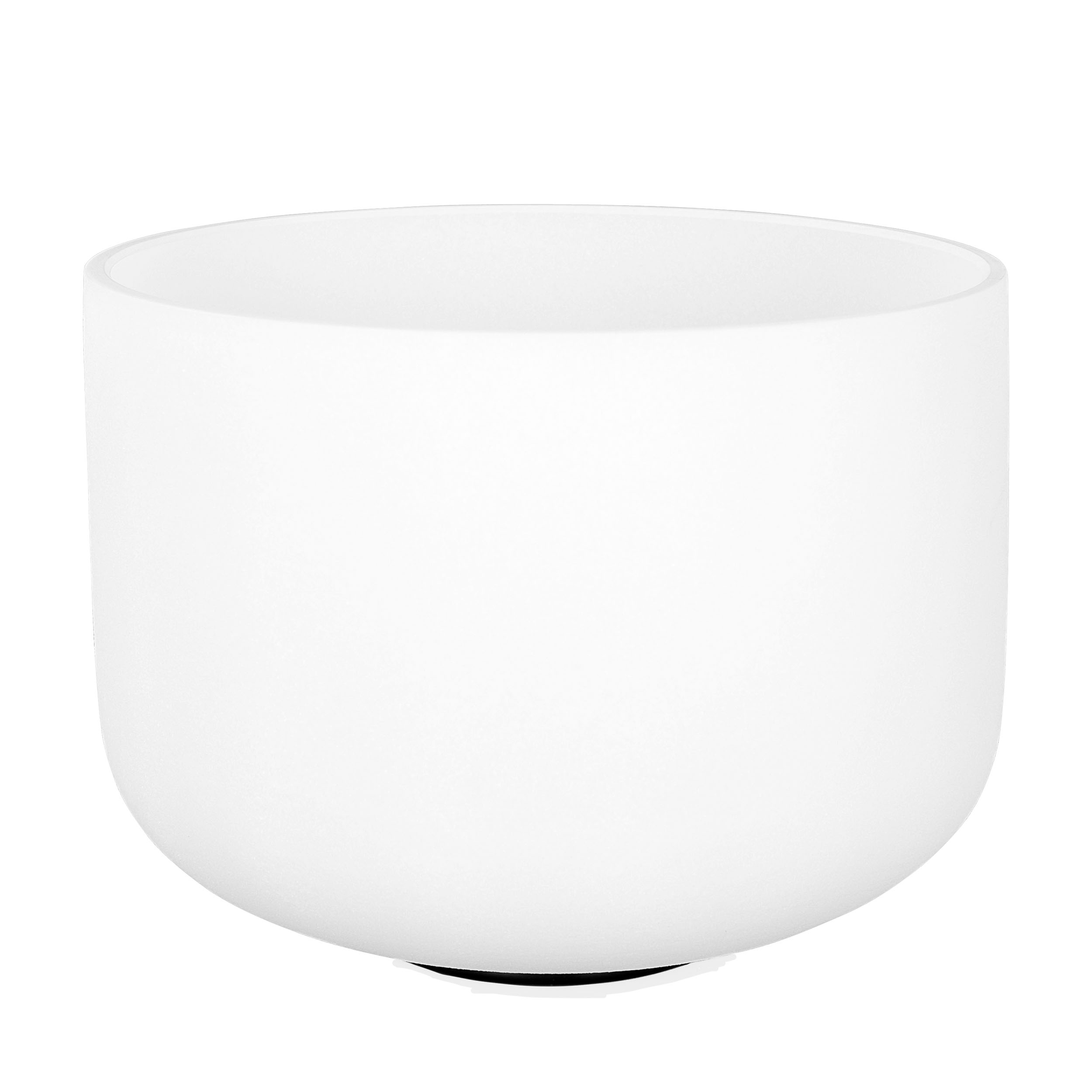 Sela 10" Crystal Singing Bowl Frosted 440 Hz in G