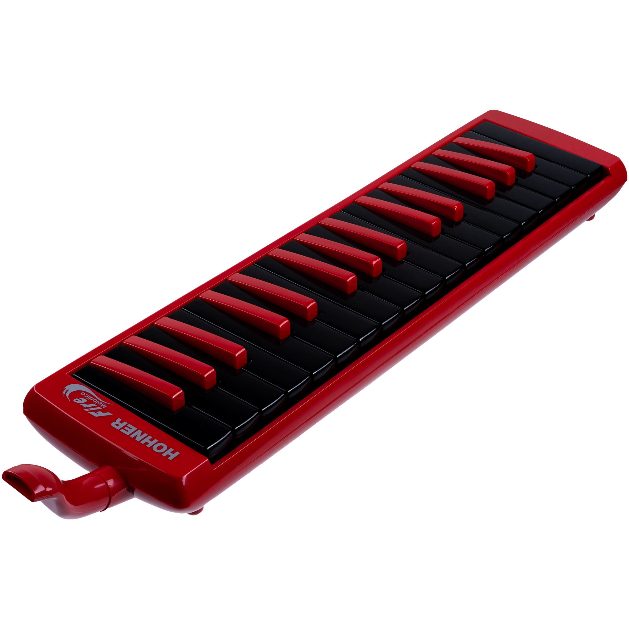HOHNER Melodica, Student 32, "Fire", rot, schwarze Tasten