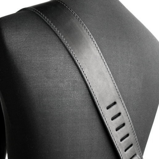 Richter Gitarrengurt 1390 Raw II Nappa Black