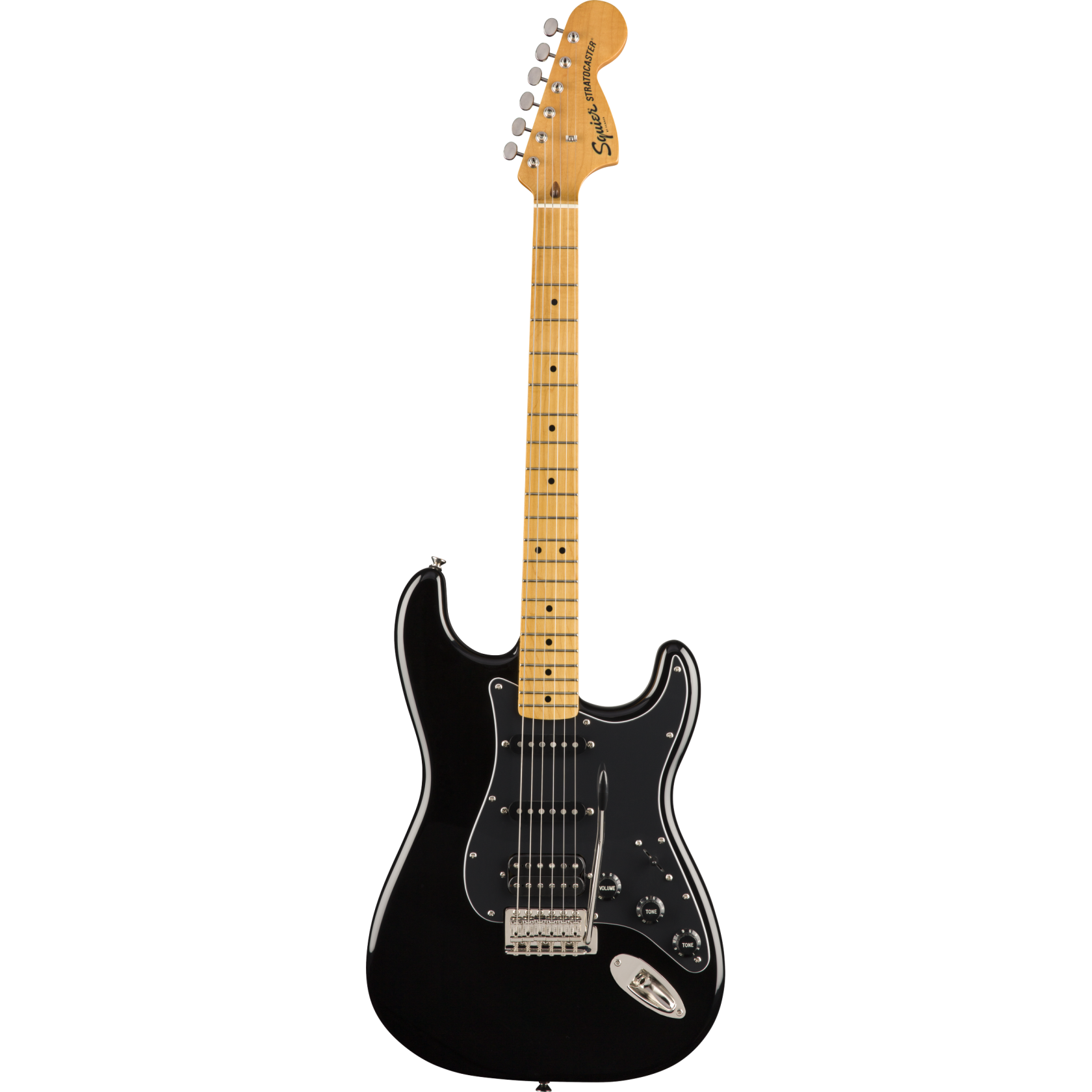 Squier Classic Vibe '70s Stratocaster® HSS, Maple Fingerboard, Black