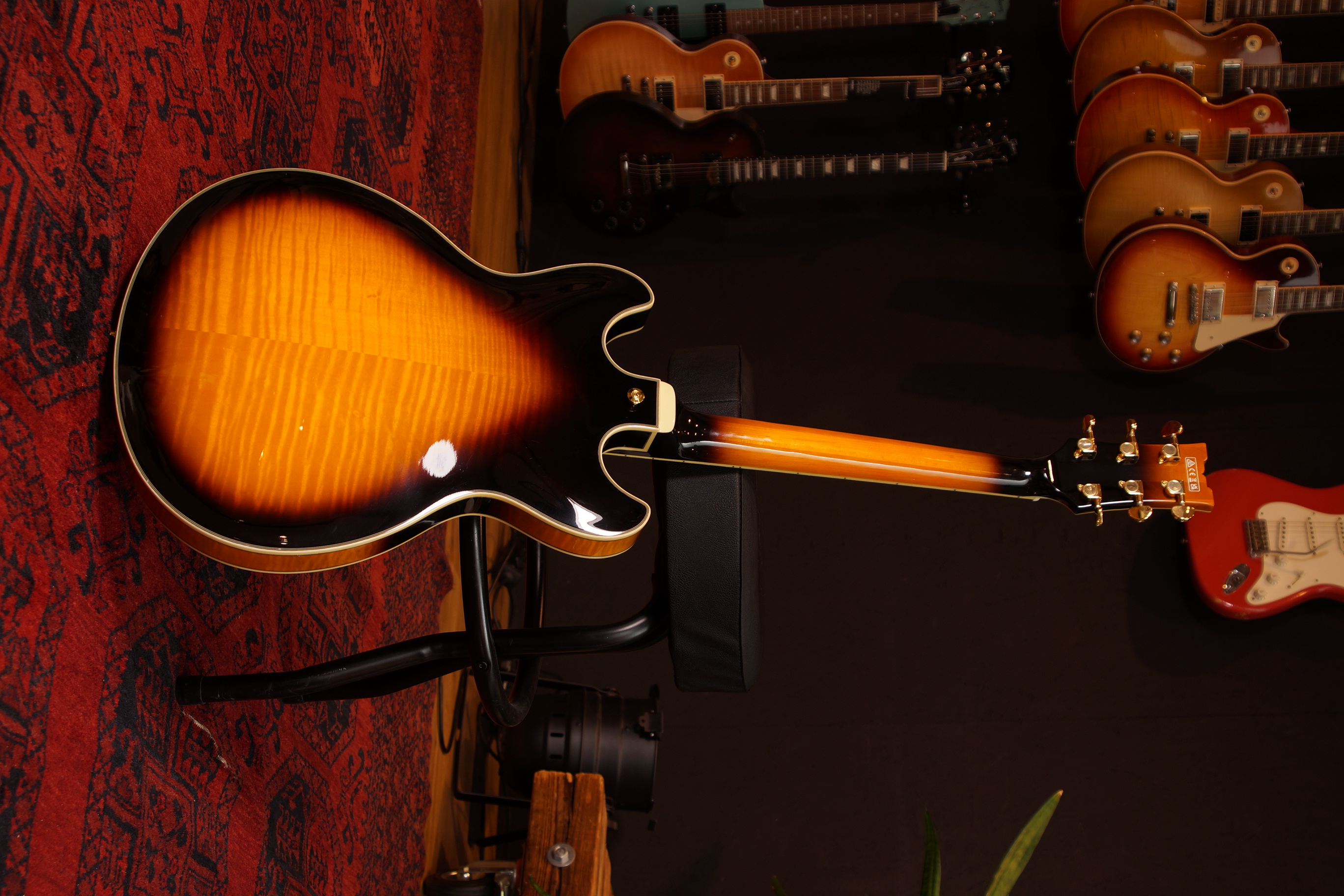 IBANEZ John Scofield Signature - Vintage Yellow Sunburst + Koffer, B-Stock