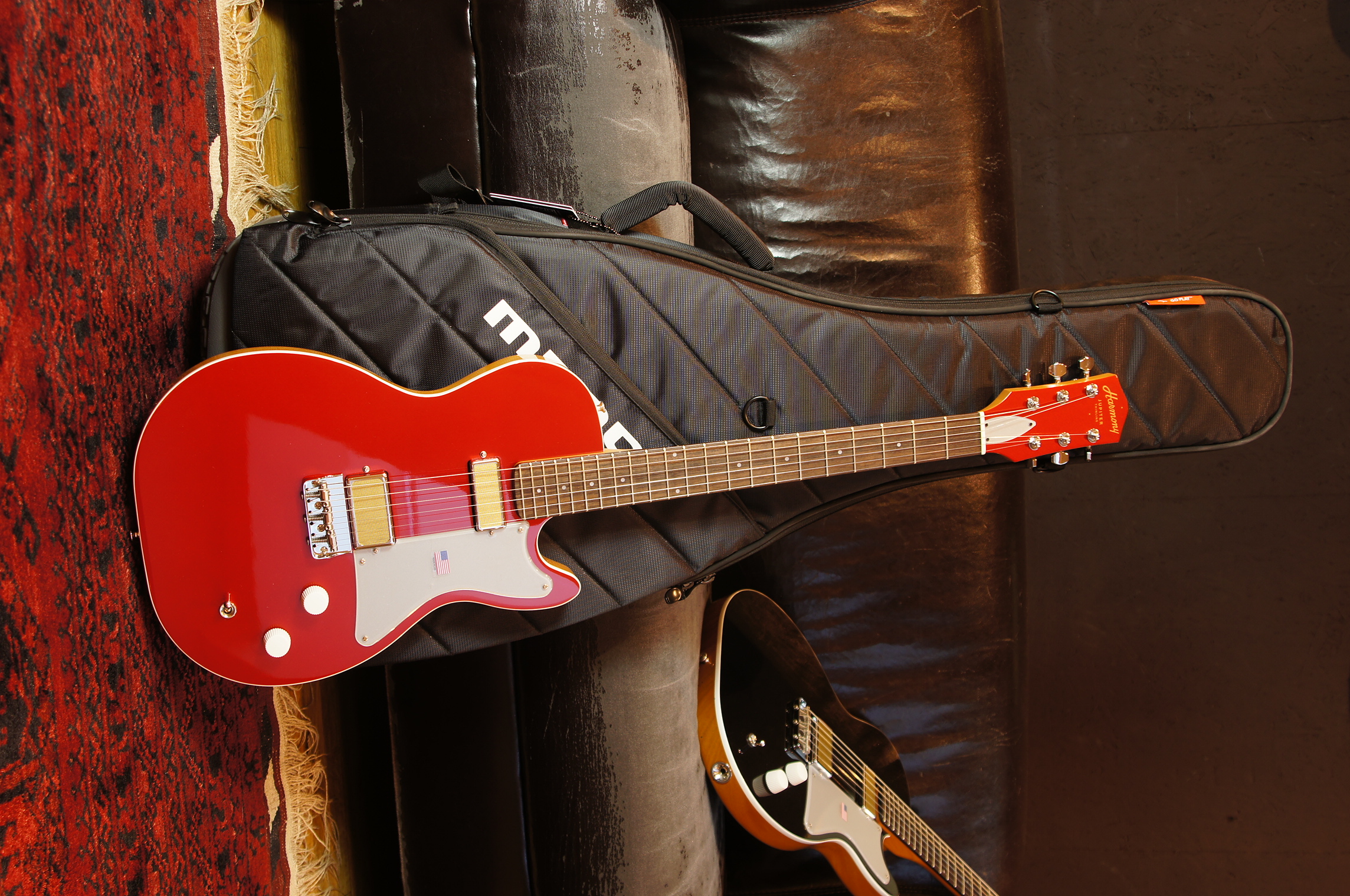 Harmony Jupiter Thinline Cherry