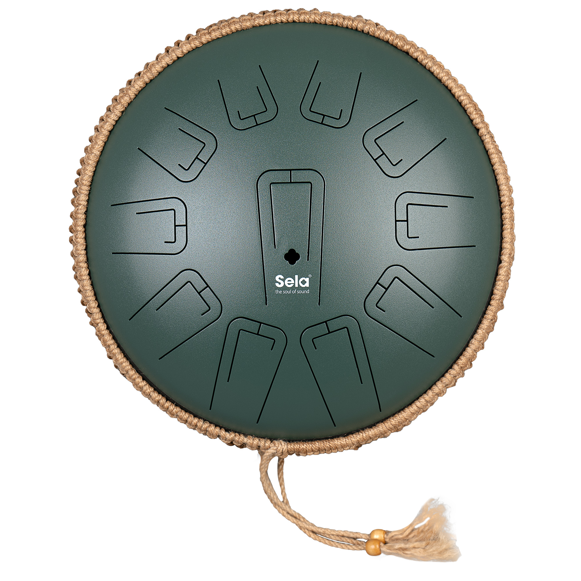 Sela Unity Tongue Drum 13" C Dur Green 432 Hz