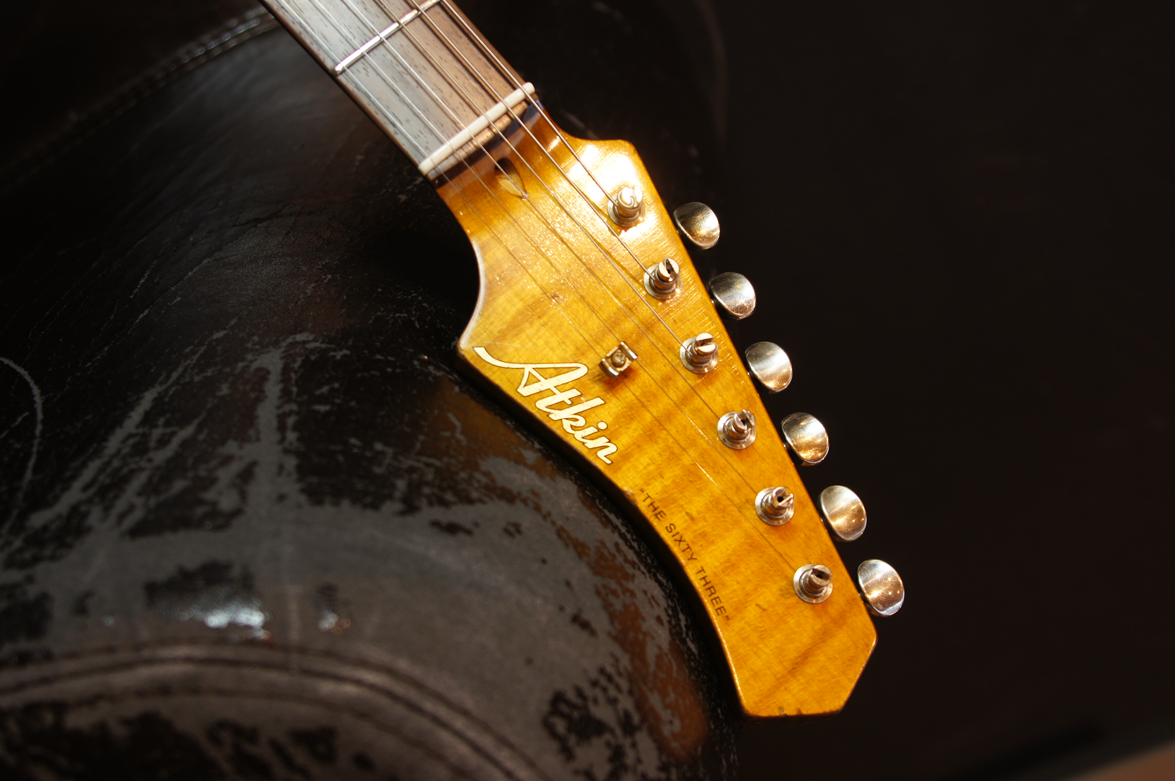 Atkin Electric S-63 The Sixty-Three aged Nitro Sonic Blue