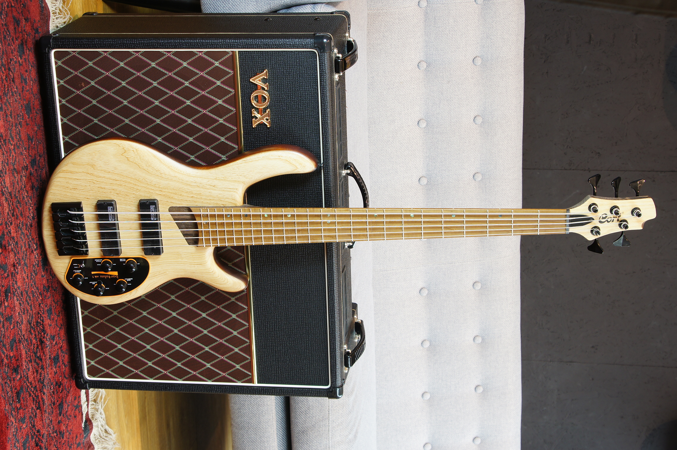 Cort E-Bass B5 Element 5-String Open Pore Natural