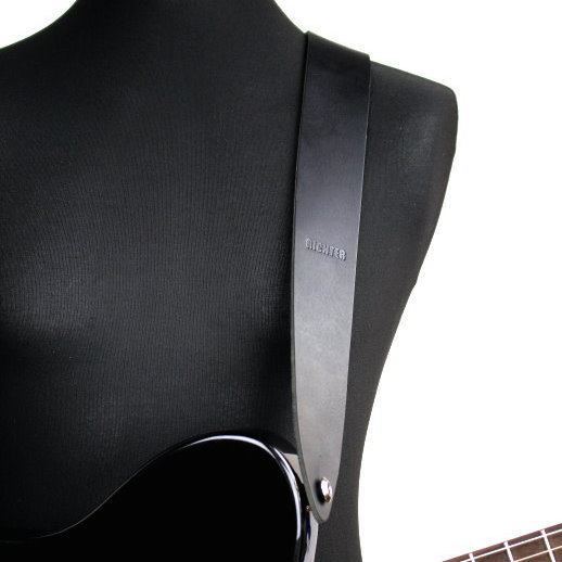 Richter Gitarrengurt 1150 Raw I Punch Black