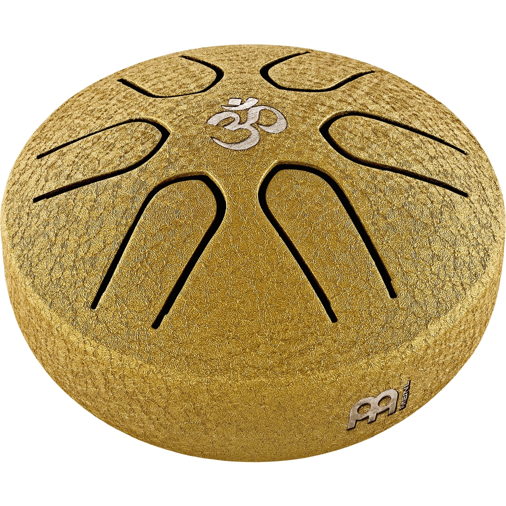 MEINL Sonic Energy Pocket Steel Tongue Drum A Dur, 6 Töne - gold 7,6 cm