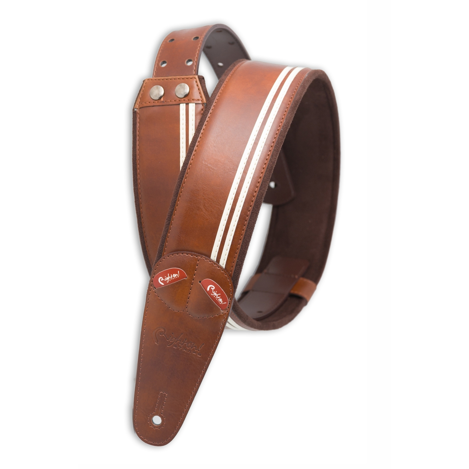 RightOn! Gitarrengurt MOJO RACE Brown