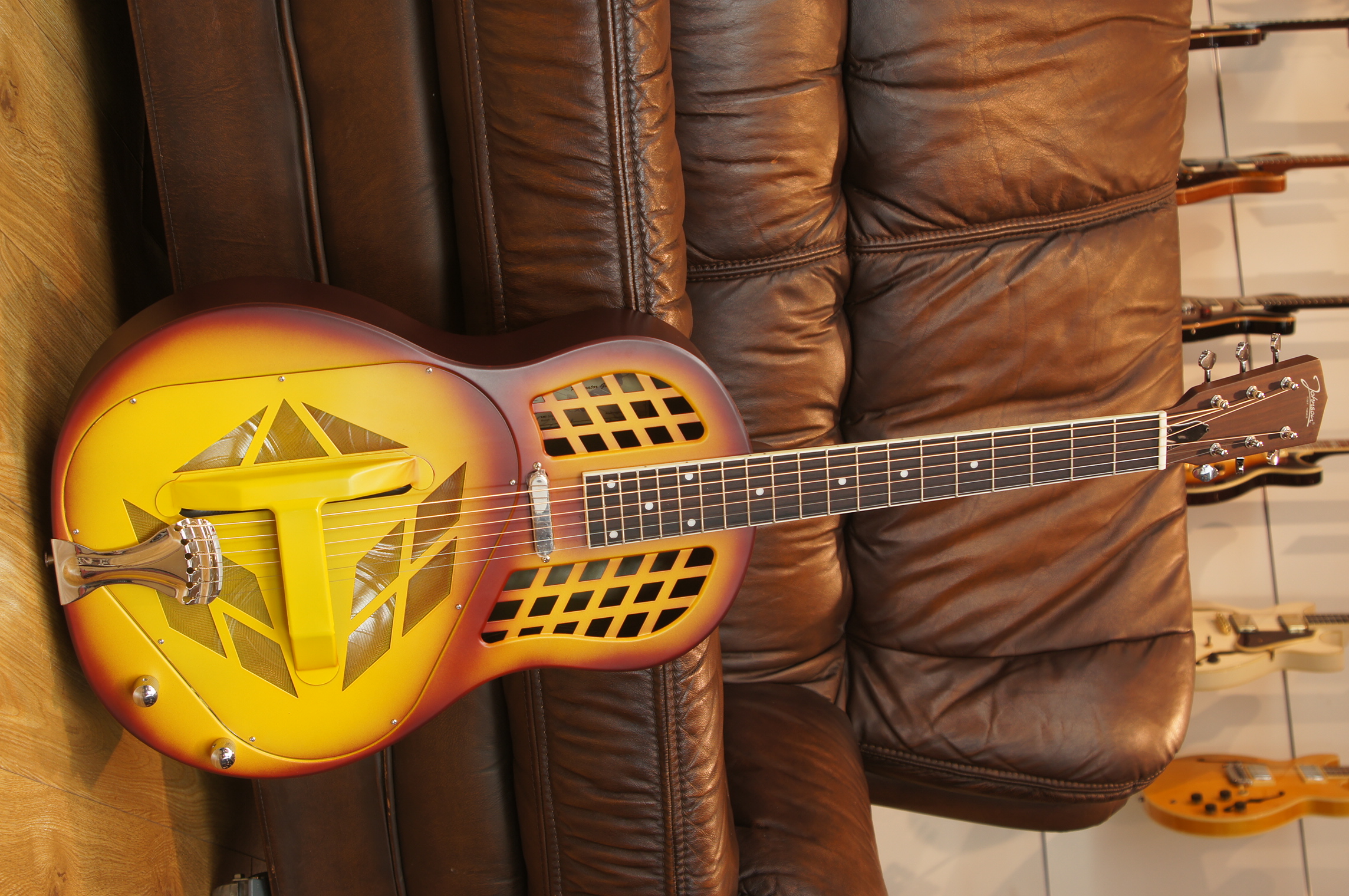 Johnson Resonatorgitarre JR-999-SB - B-Stock