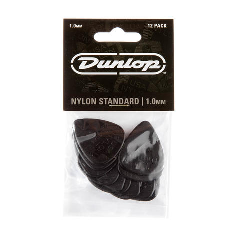 Dunlop Plectrum Nylon Standard 1,00mm 12 Stk