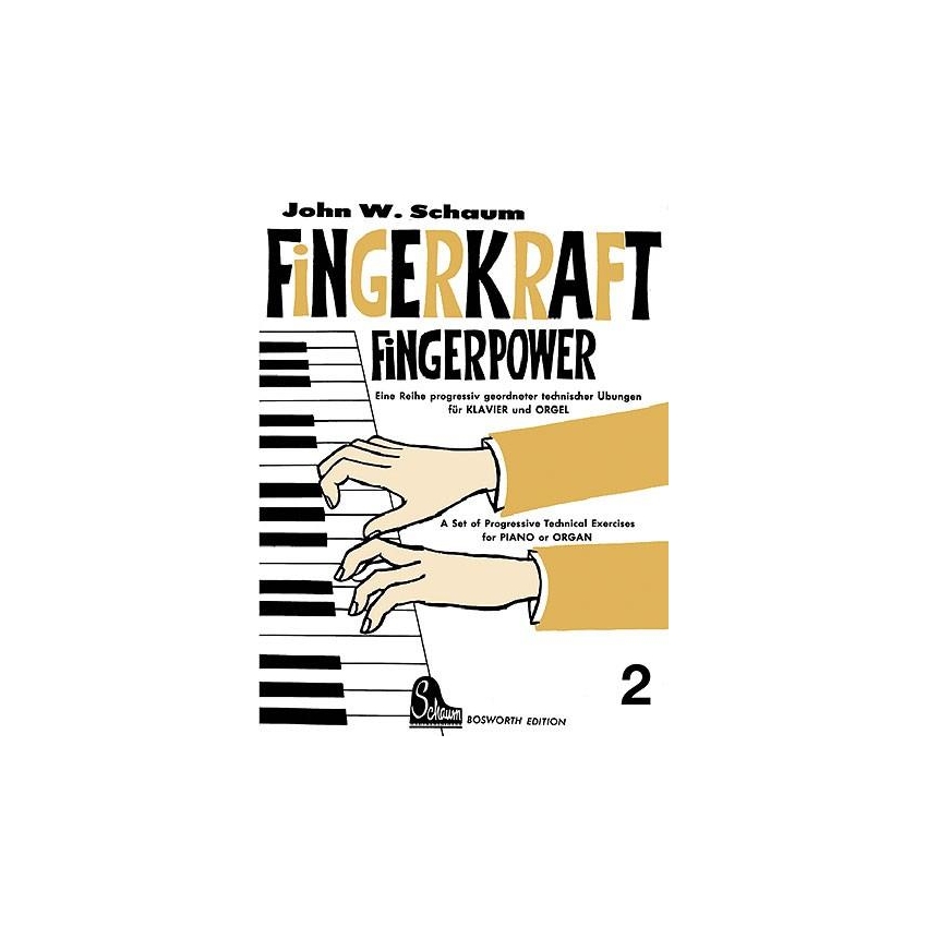 Fingerkraft Band 2  Progressiv geordnete technische Übungen