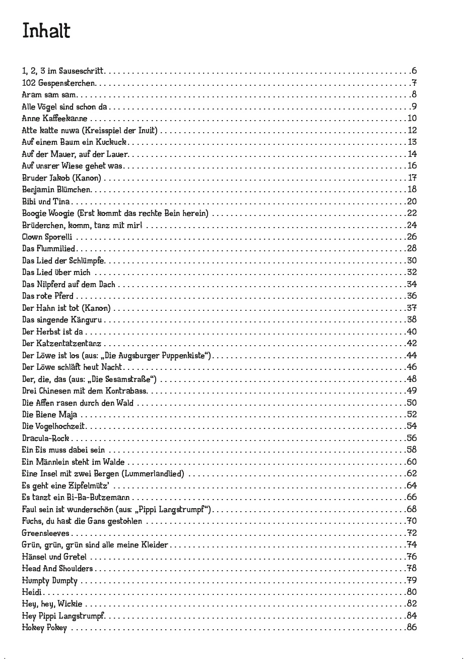 100 Kinderlieder