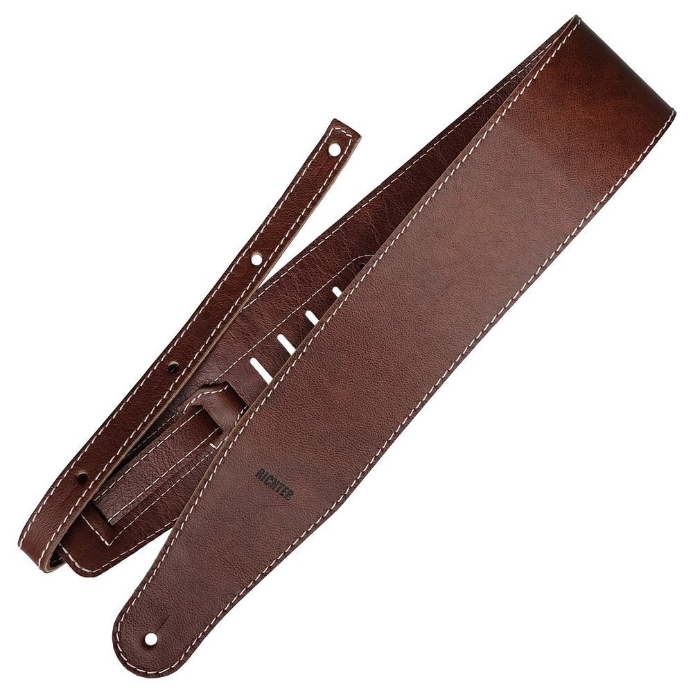 Richter Gitarrengurt 1747 Raw III Nappa Limited Edition Vintage Brown