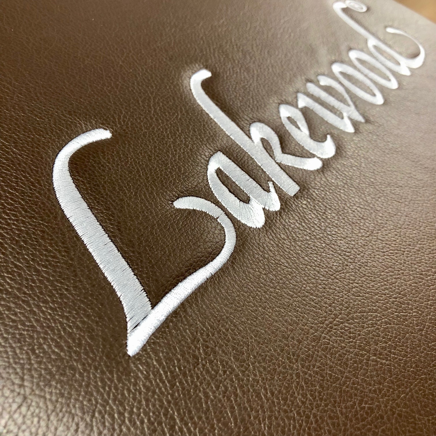 Lakewood Gitarrenhocker Echtleder braun