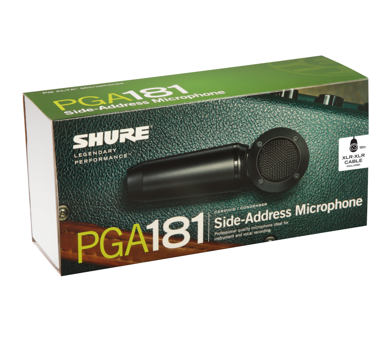 Shure PGA 181 Kondensatormikrofon im Lollipop-Design inklusive Kabel