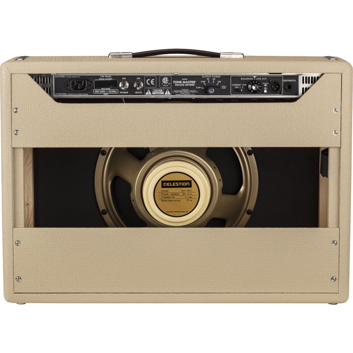 Fender Tone Master® Deluxe Reverb® Blonde