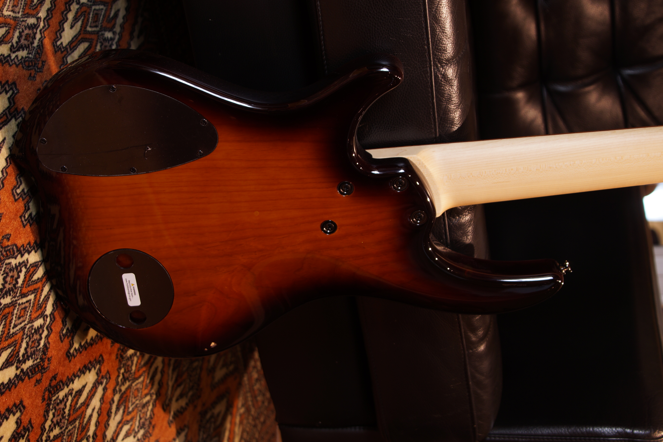 Dingwall CB3 Combustion 5-String Pau Ferro Vintage Burst