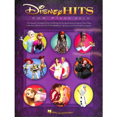 Disney hits for piano solo
