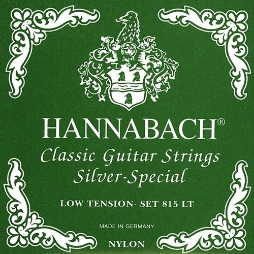 Hannabach 815 LT Silver Secial - Low Tension grün